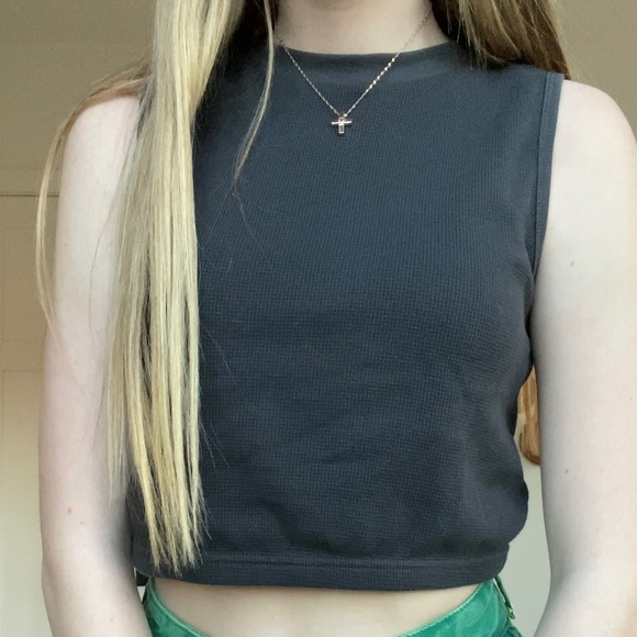 Black ROOLEE tank top - Picture 1 of 2